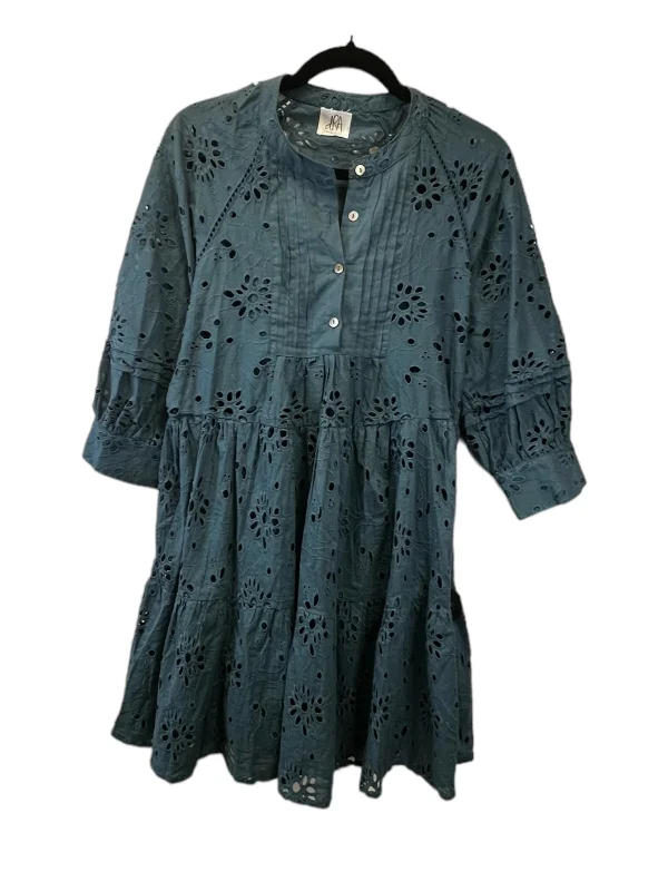 Teal Dress Designer Anthropologie, Size S