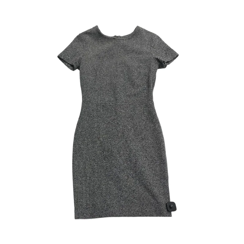 Dress Casual Midi By Banana Republic In Grey, Size: 0