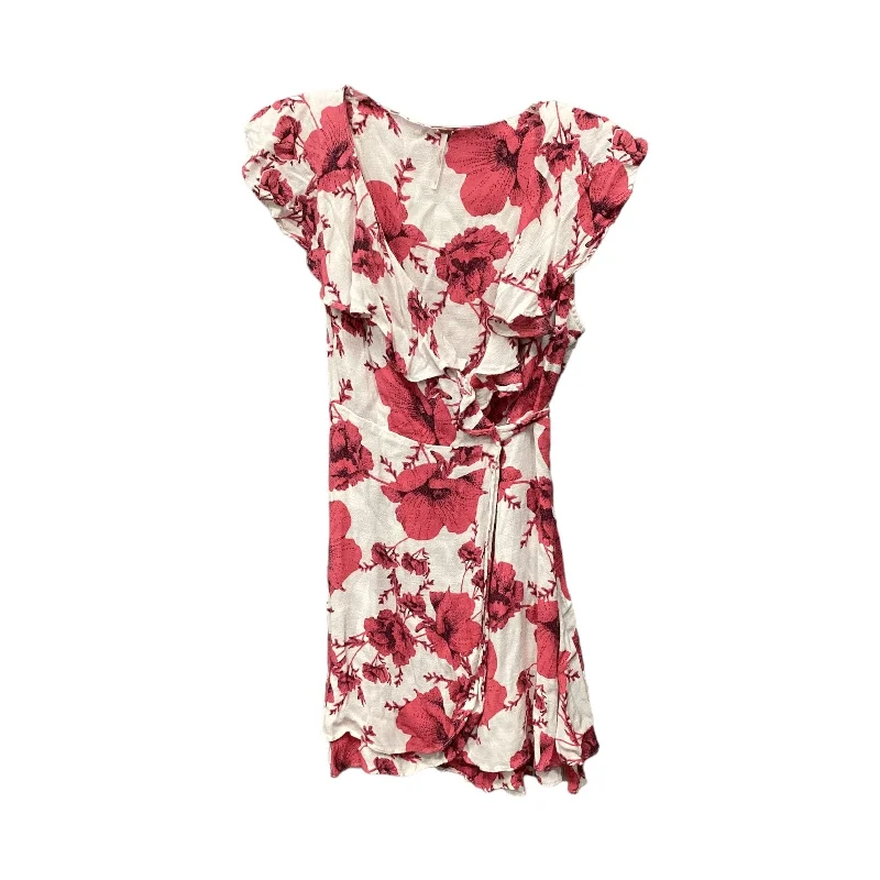 Dress Casual Midi By Free People In Floral Print, Size: L