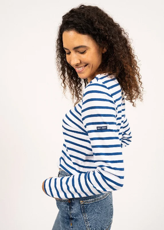 Minquidame striped sailor shirt - regular fit, in light cotton (NEIGE/GITANE)