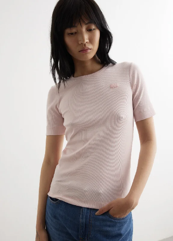 Rib Short Sleeve T-Shirt