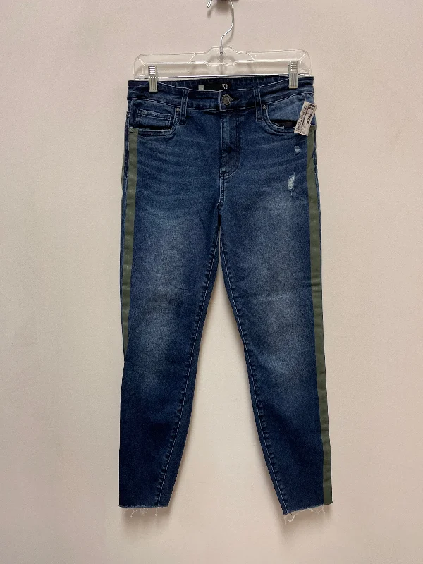 Jeans Skinny By Kut In Blue Denim, Size: 6