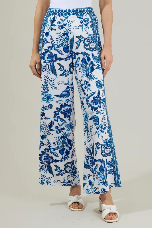 Salema Floral Wide Leg Pants