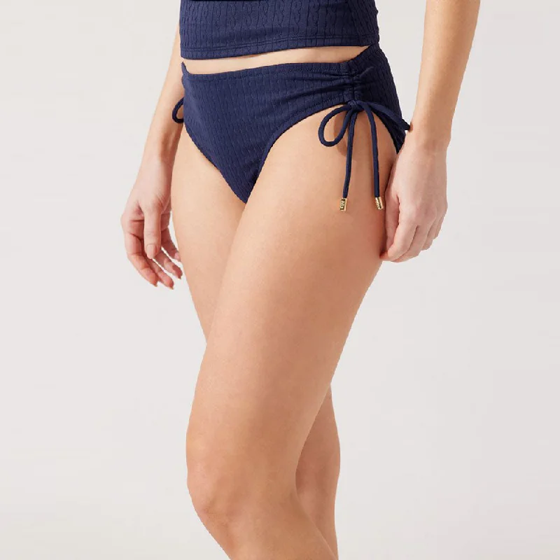 Tommy Bahama Cable Beach Tie Side Hipster Bottom - Mare Navy*