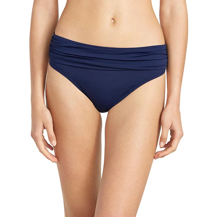 Tommy Bahama Pearl High Waist Sash Bikini Bottom - Mare Navy*